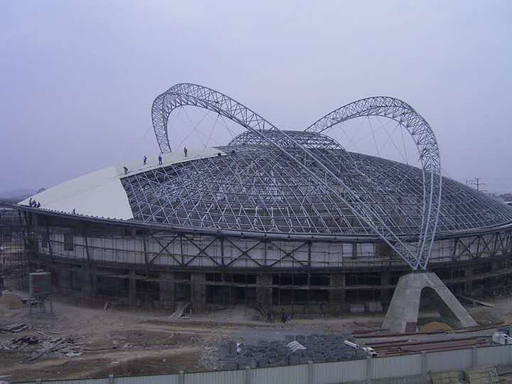 北票体育馆网架